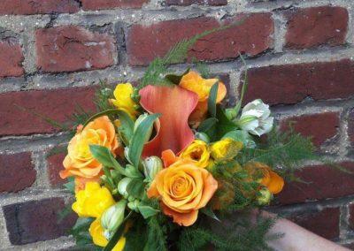 Bouquet de mariée coloré - Histoire de Fleurs Abbevillle