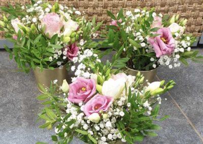 Petits bouquets centres de table - Histoire de Fleurs Abbeville